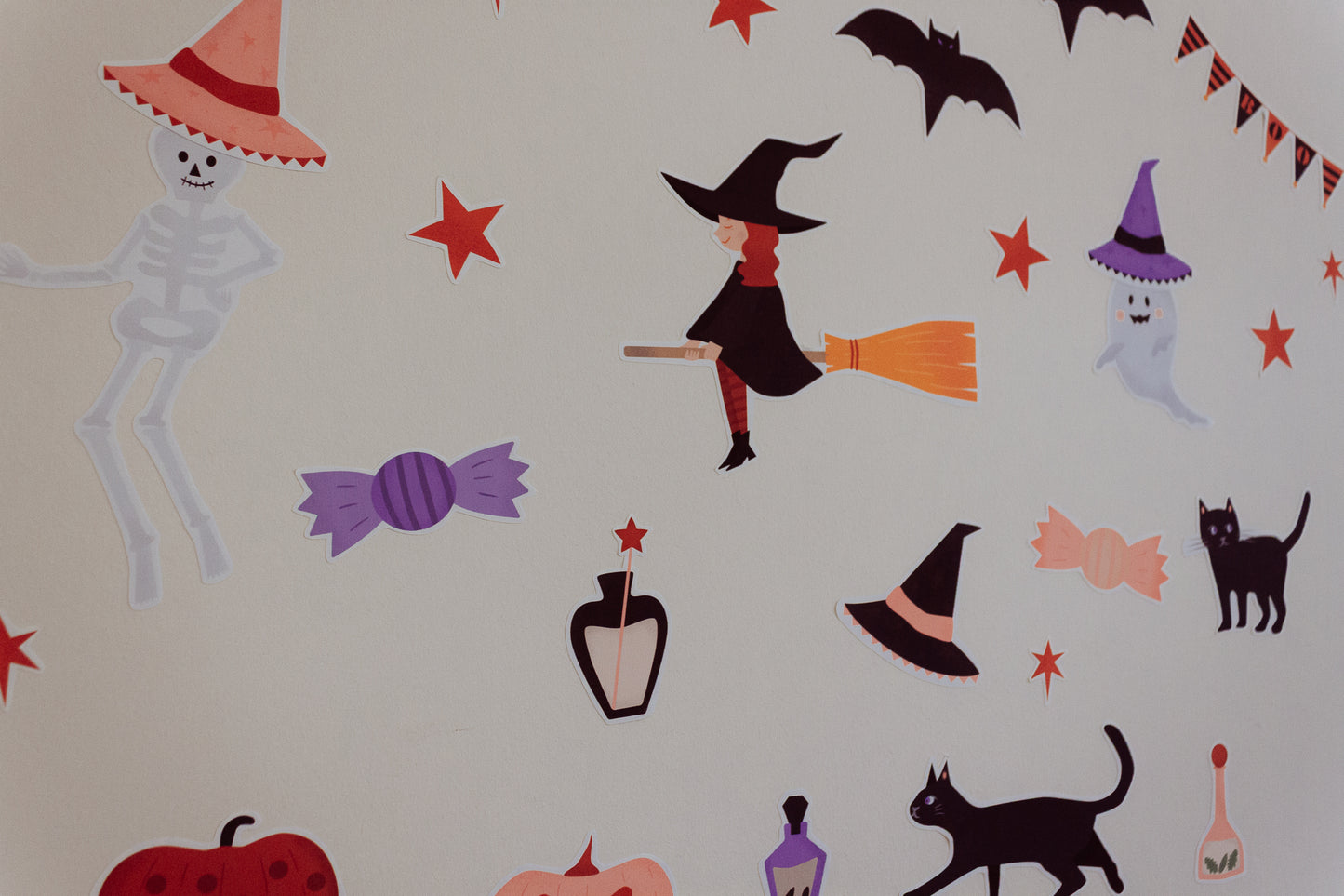 Halloween wall stickers idea