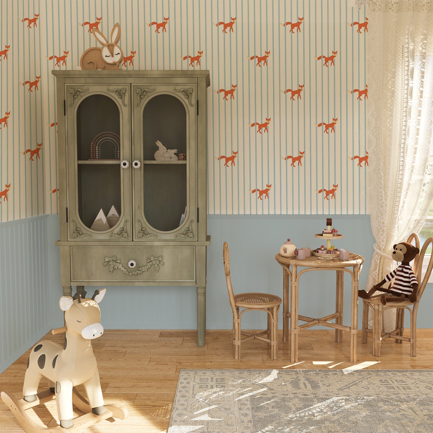 Whimsical and Nordic-inspired nursery