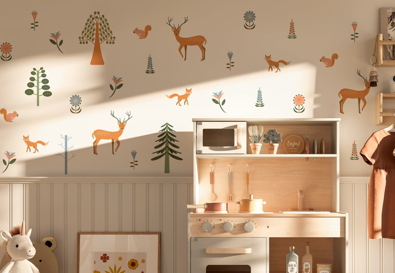 Sustainable non-toxic wall stickers