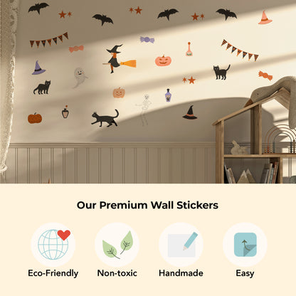 Halloween wall stickers idea