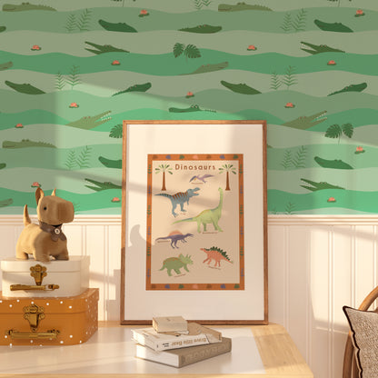 Whimsical children's room with Nordic influence