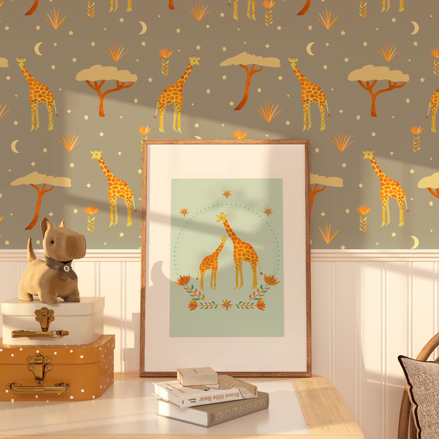 Playful and Nordic-style children's space