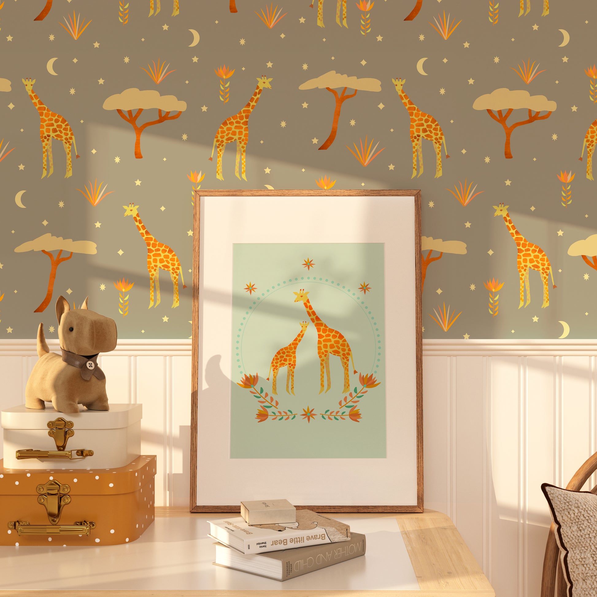 Playful and Nordic-style children's space