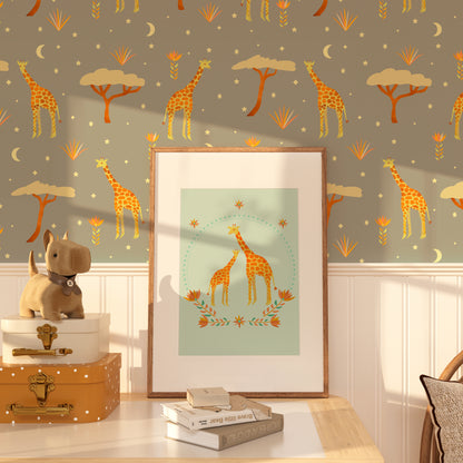 Playful and Nordic-style children's space