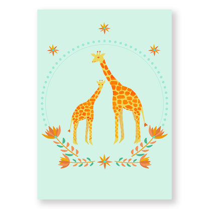 Storybook-inspired eco-friendly art print for imaginative children’s spaces.