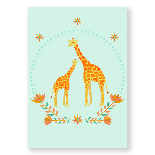 Storybook-inspired eco-friendly art print for imaginative children’s spaces.