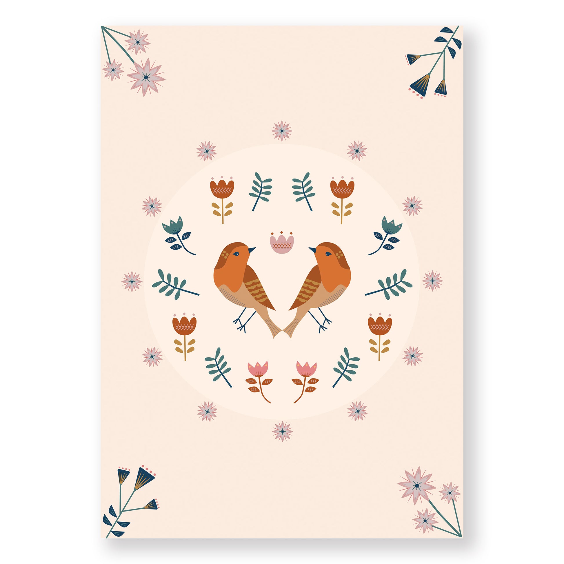 Storybook-inspired eco-friendly art print for imaginative children’s spaces.