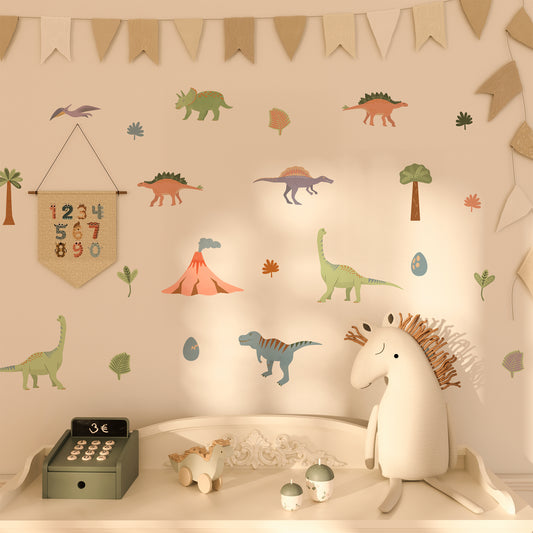 Dinosaur Discovery Wall Stickers Set