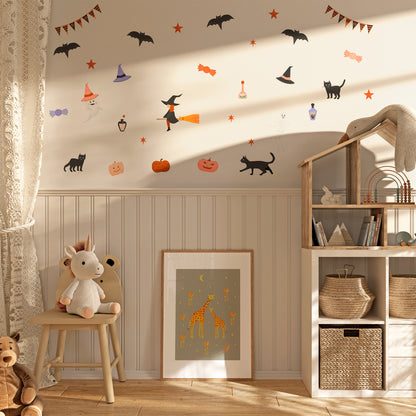 Halloween wall stickers idea
