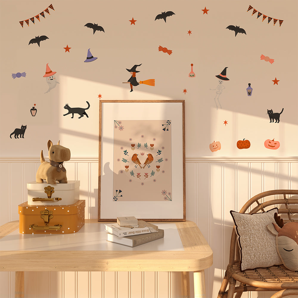 Halloween wall stickers idea