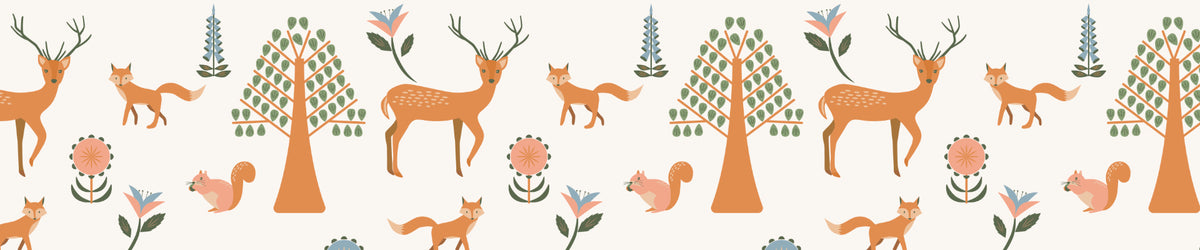 Eco-friendly woodland design for children's rooms